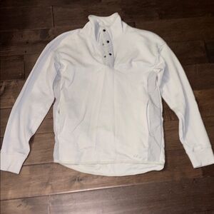 Jack & Jones 2 tone Light Gray pull over lightweight jacket, size small